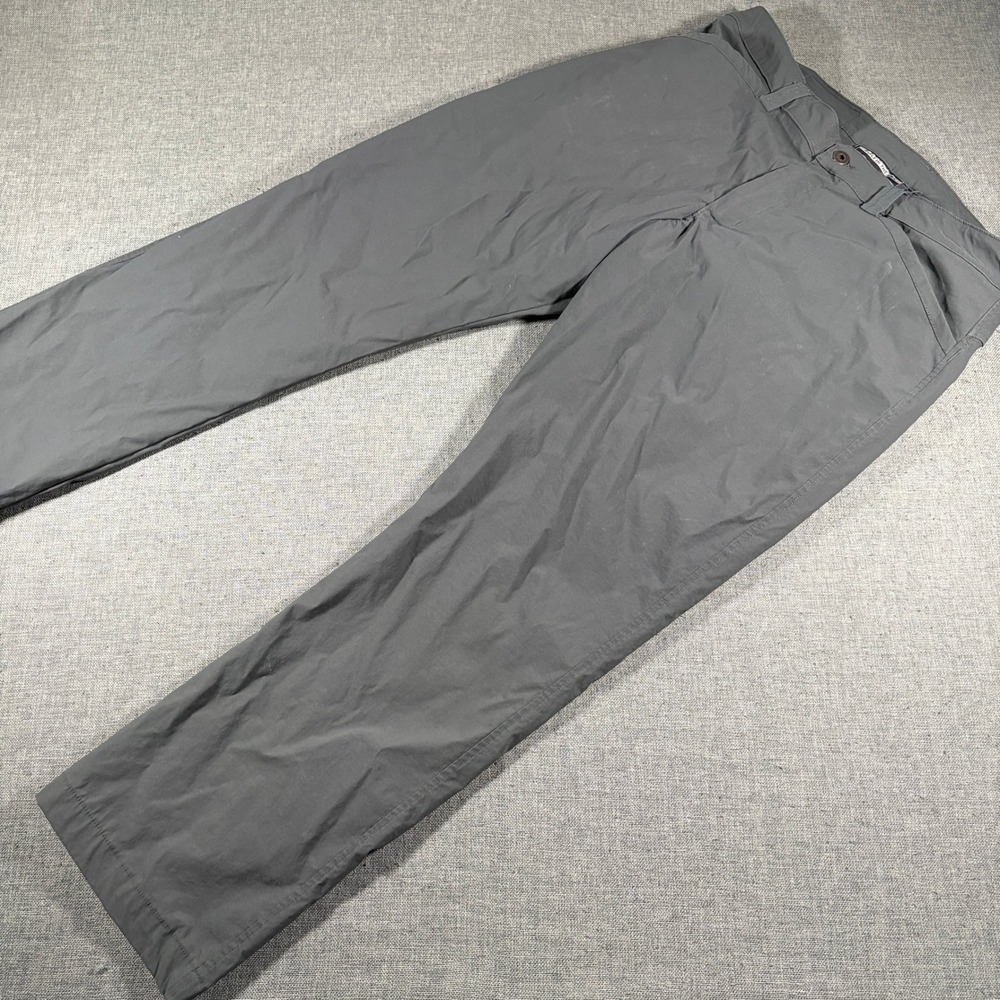 GORUCK Simple Pants Mens 34x30 Gray ToughDry Midweight Tactical Made in USA